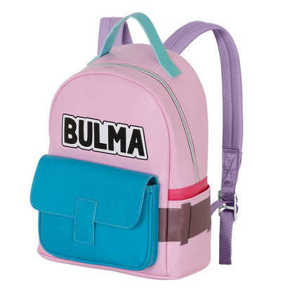 Mochila rosa de Bulma de Dragon Ball con bolsillo frontal turquesa - 3