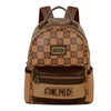Mochila Chess de One Piece en tonos marrón y beige
