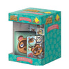 Set de regalo Animal Crossing con taza, cuaderno, llavero y posavasos