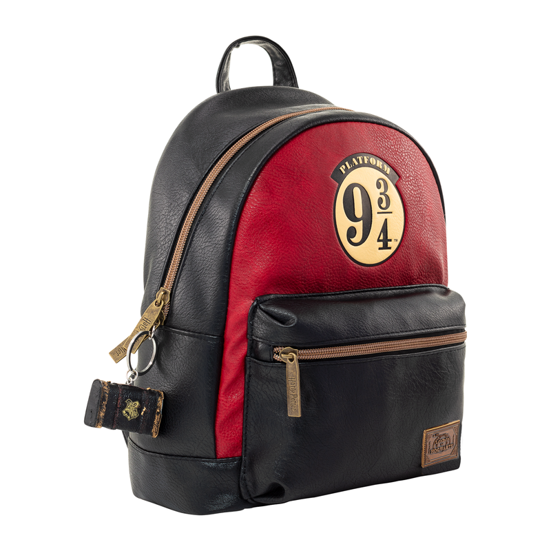 Mochila Harry Potter Plataforma 9 3/4 roja y negra - 2