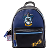 Mochila azul y negra de Ravenclaw Harry Potter con escudo frontal