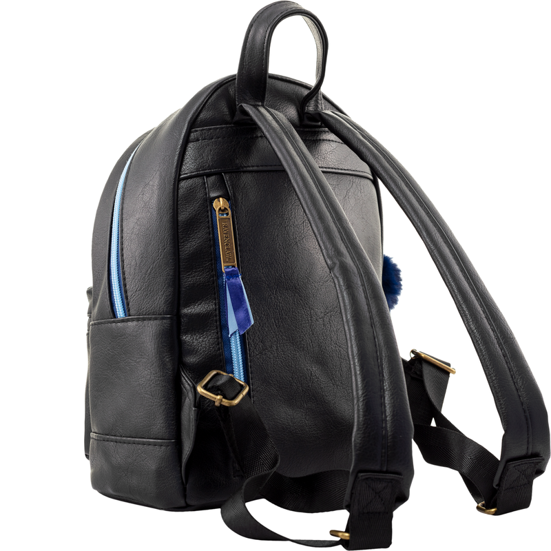 Mochila azul y negra de Ravenclaw Harry Potter con escudo frontal - 2