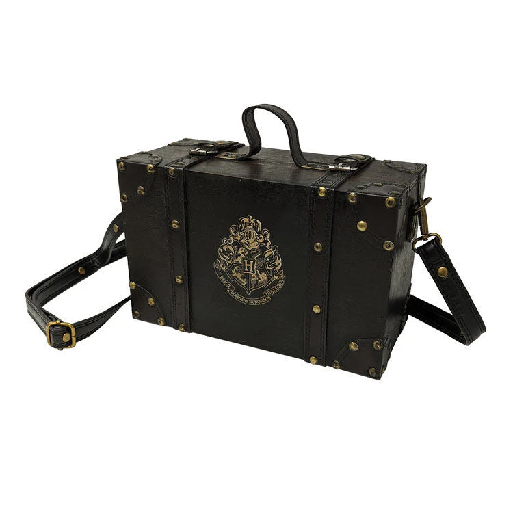Maletín negro de Gryffindor Harry Potter con escudo, asa y correa
