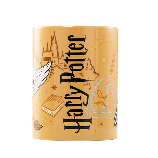 Taza Hedwig de Harry Potter con funda blanca de peluche - 4