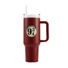 Vaso termo burdeos de Harry Potter Plataforma 9 3/4 con asa y pajita