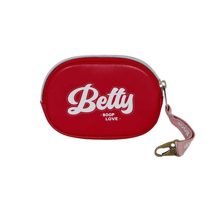 Monedero rojo de Betty Boop con correa y mosquetón - 2