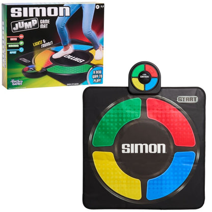 Alfombra Simon Jump Game Mat con zonas de colores y controlador
