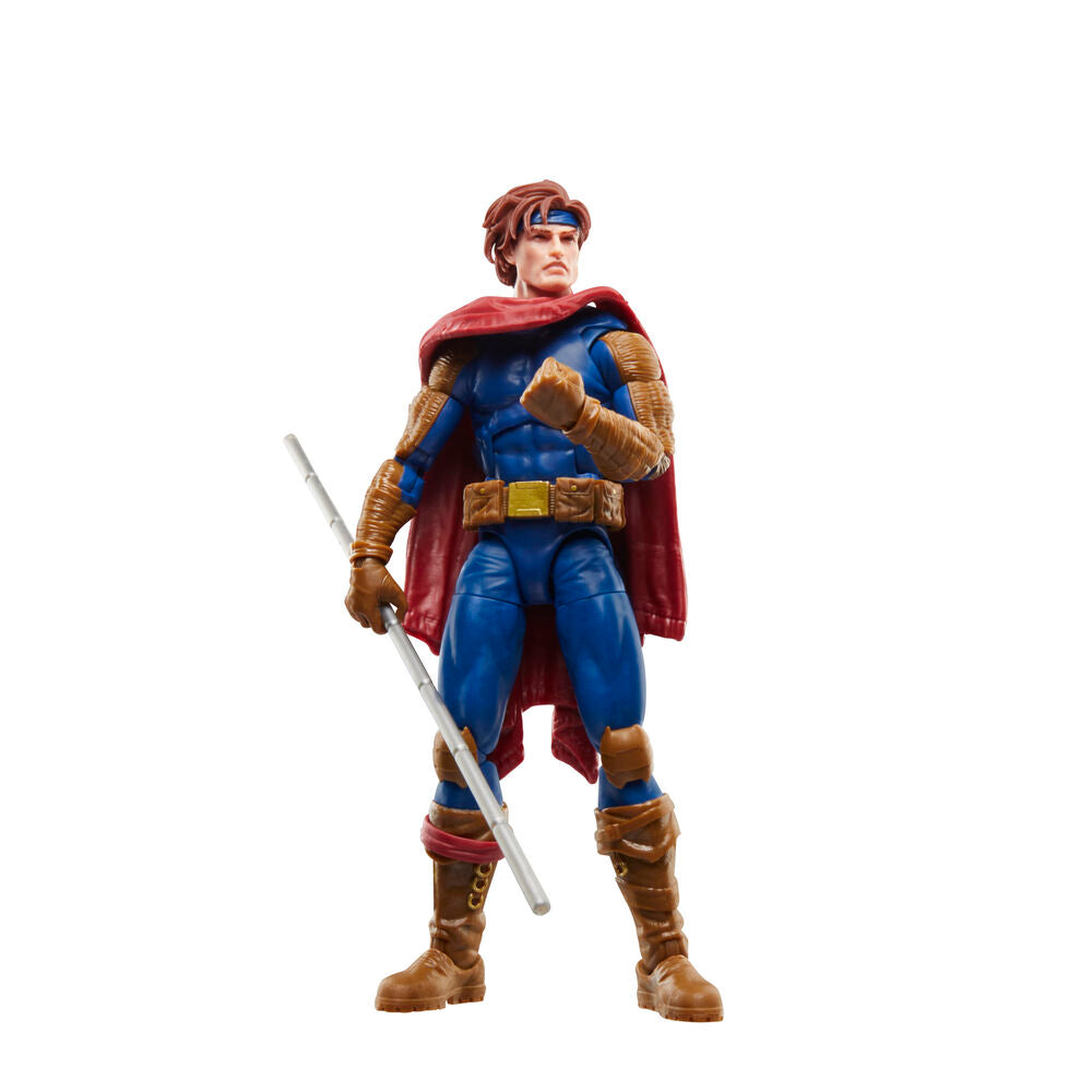 Figura articulada de Gambit de X-Men Marvel con bastón - 6