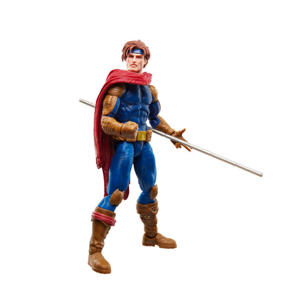 Figura articulada de Gambit de X-Men Marvel con bastón - 7