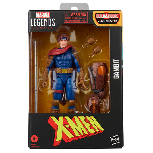 Figura articulada de Gambit de X-Men Marvel con bastón - 11