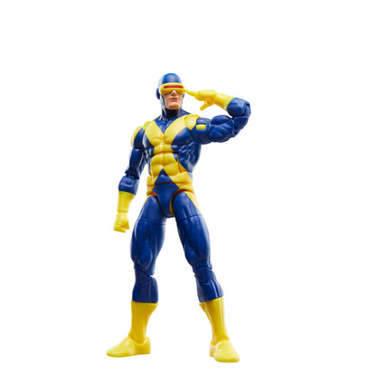 Figura articulada de Cyclops de X-Men con uniforme azul y amarillo - 6