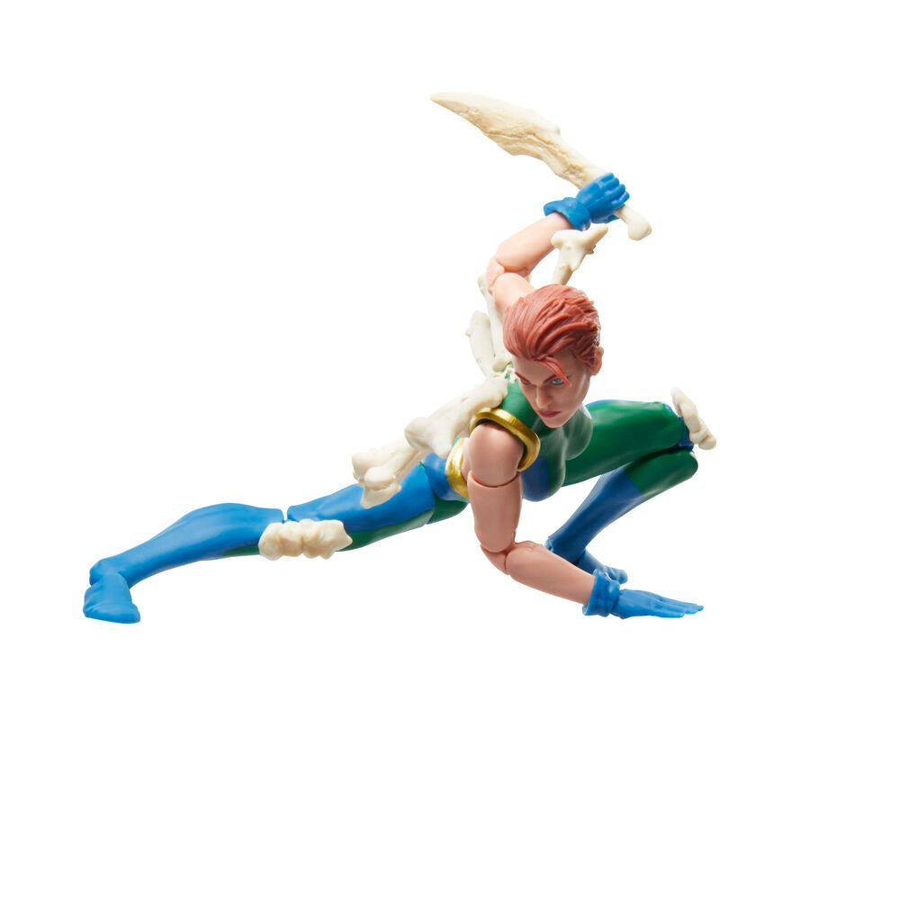 Figura articulada de Marrow de X-Men Marvel con traje verde y azul - 5
