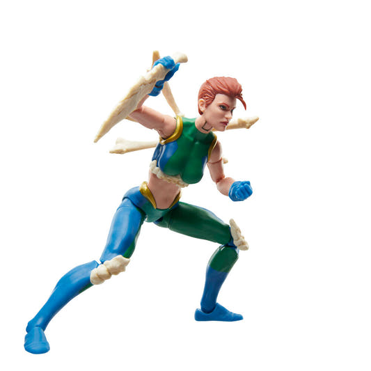 Figura articulada de Marrow de X-Men Marvel con traje verde y azul - 6
