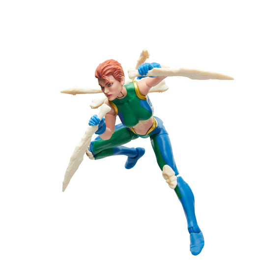 Figura articulada de Marrow de X-Men Marvel con traje verde y azul - 8
