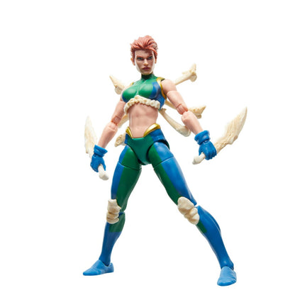 Figura articulada de Marrow de X-Men Marvel con traje verde y azul
