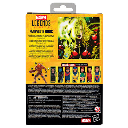 Figura articulada de Husk de X-Men Marvel Legends con accesorios - 12