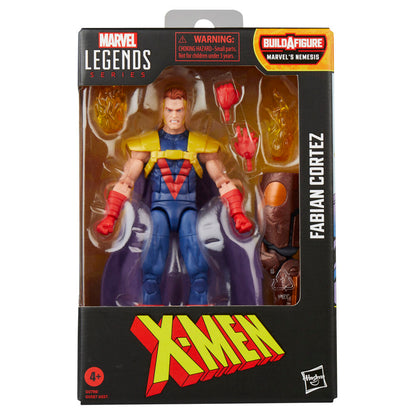 Figura articulada de Fabian Cortez de X-Men Marvel con capa morada - 2