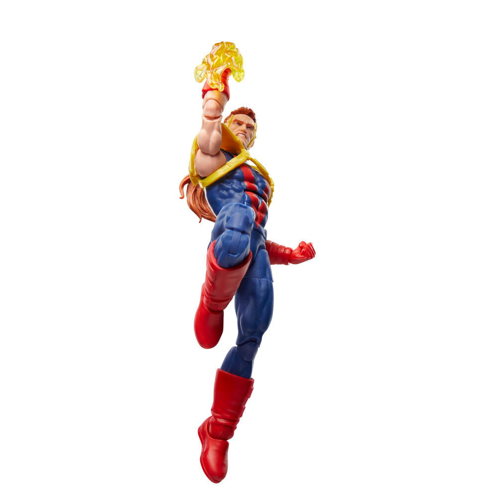 Figura articulada de Fabian Cortez de X-Men Marvel con capa morada - 8