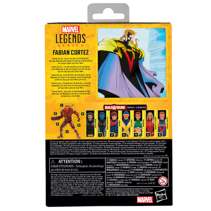 Figura articulada de Fabian Cortez de X-Men Marvel con capa morada - 11