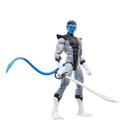 Figura articulada de Nightcrawler de X-Men Marvel Legends con accesorios - 5