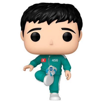 Figura Funko POP! de Seong Gi-Hun con uniforme verde