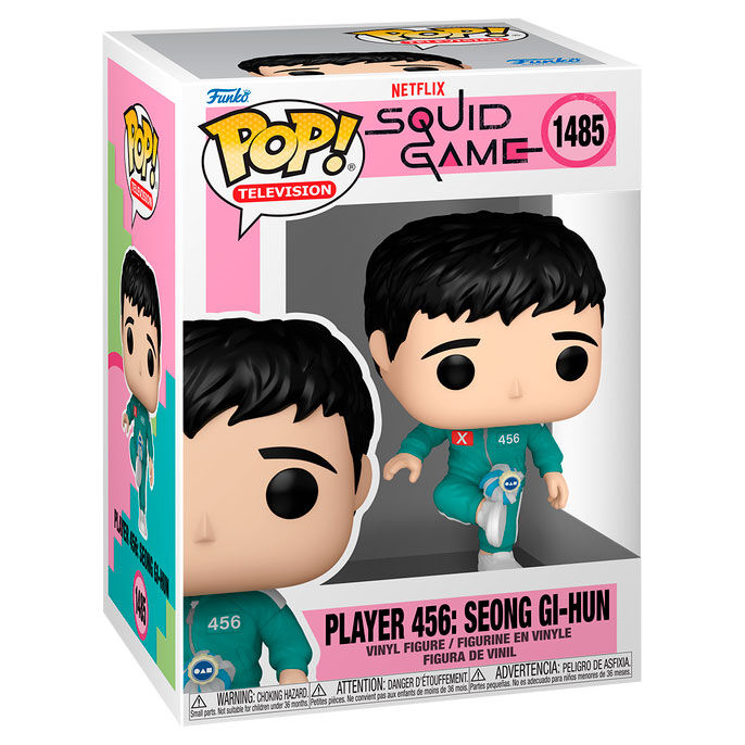 Figura Funko POP! de Seong Gi-Hun con uniforme verde - 2