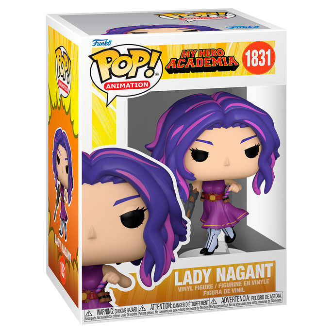 Figura Funko POP de Lady Nagant con rifle y cabello morado - 2