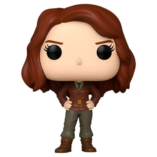 Figura Funko POP de Peggy Carter con chaqueta marrón