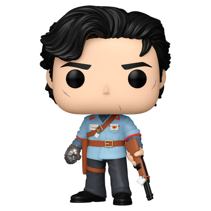 Figura Funko POP! de Ash de Army of Darkness con motosierra y guantelete