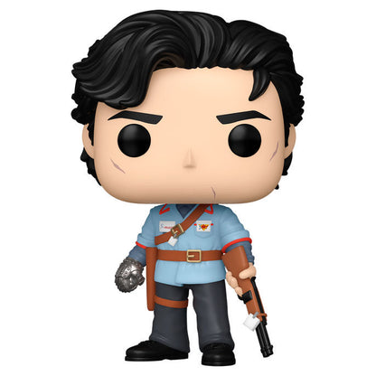 Figura Funko POP! de Ash de Army of Darkness con motosierra y guantelete