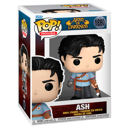 Figura Funko POP! de Ash de Army of Darkness con motosierra y guantelete - 2