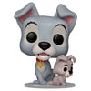 Figura Funko POP! de Tramp con un cachorro