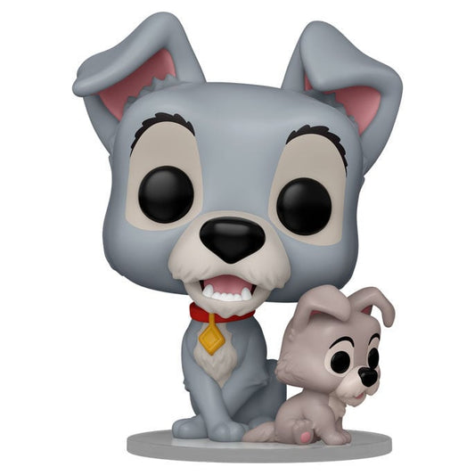 Figura Funko POP! de Tramp con un cachorro
