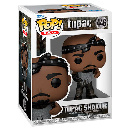 Figura Funko POP! de Tupac Shakur con bandana negra - 2