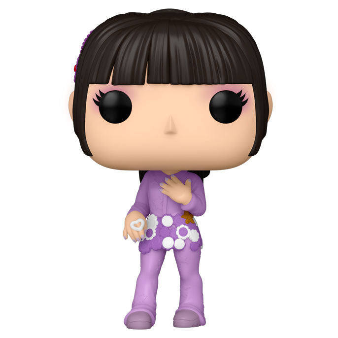 Figura Funko POP! de Hyein de NewJeans con conjunto morado
