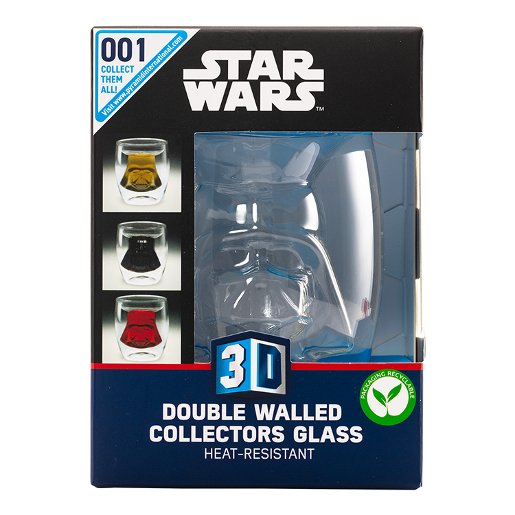 Vaso 3D de doble pared con diseño de Darth Vader - 5