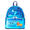 Mochila Loungefly azul de La Dama y el Vagabundo con Reina y Golfo