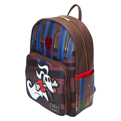 Mochila Loungefly de Zero con lazo rojo y bosque oscuro - 3