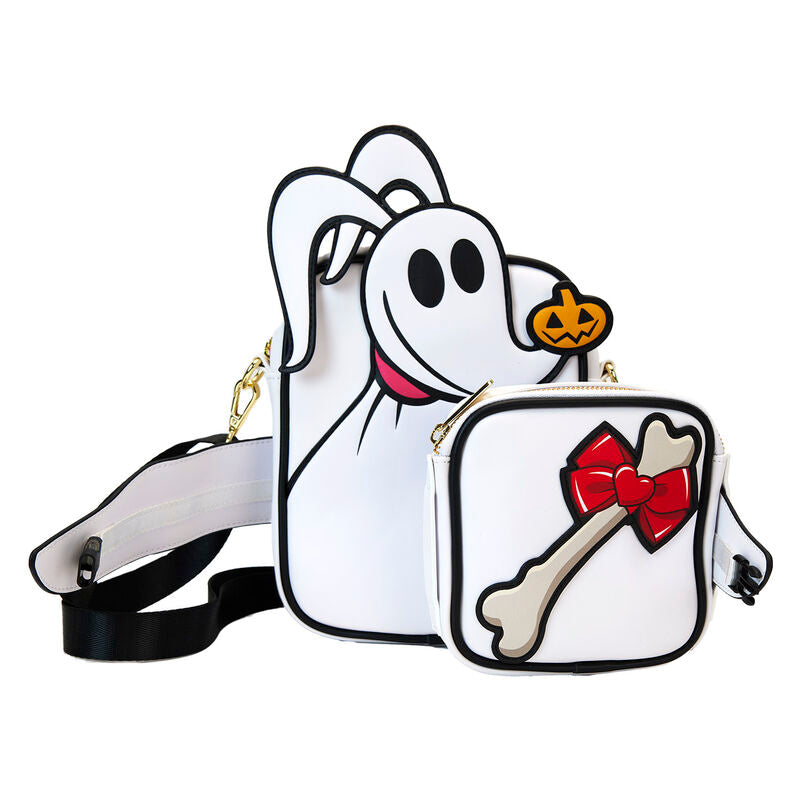 Bolso bandolera Loungefly de Zero con monedero reversible - 2