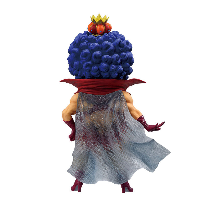 Figura Ichibansho de Emporio Ivankov de One Piece con capa blanca y cabello azul - 3