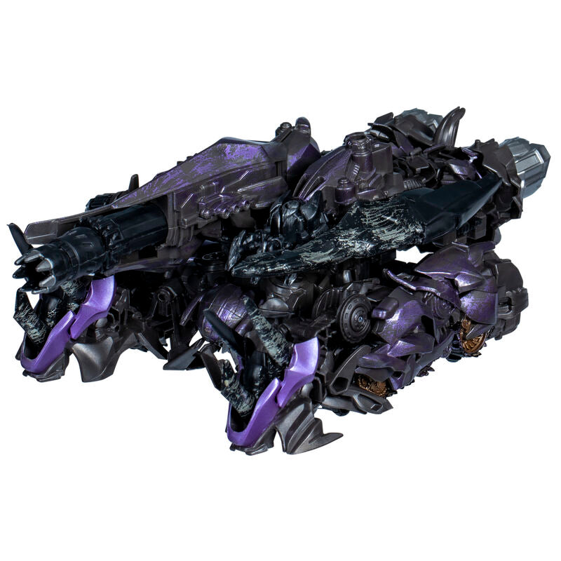 Figura Shockwave de Transformers Age of Extinction con paracaidista y figuras de Brains y Wheelie - 4