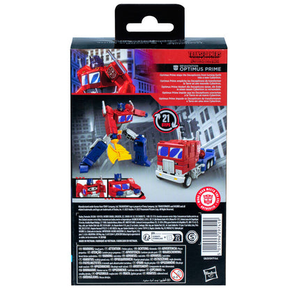 Figura Optimus Prime Transformers en modo robot con hacha de energón - 5