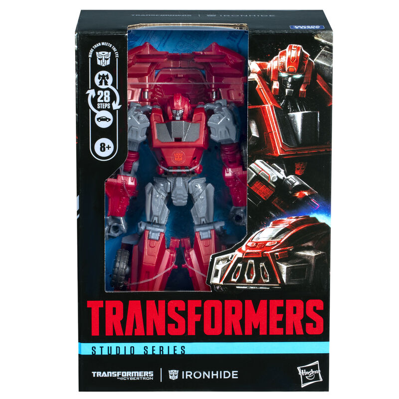 Figura Transformers Studio Series Ironhide roja y gris en modo robot - 2