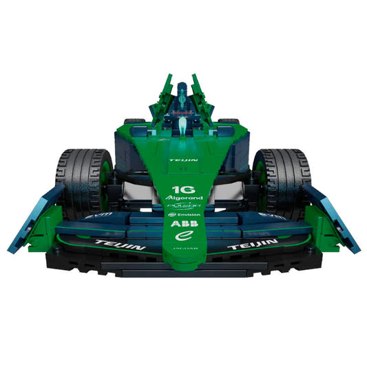 Kit PANTASY del monoplaza verde y negro Envision Racing Fórmula E - 3