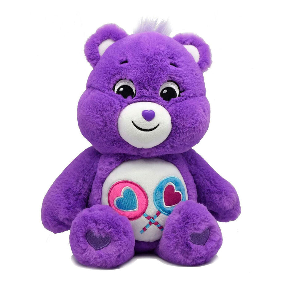 Peluche morado de Generosita de Osos Amorosos con corazones