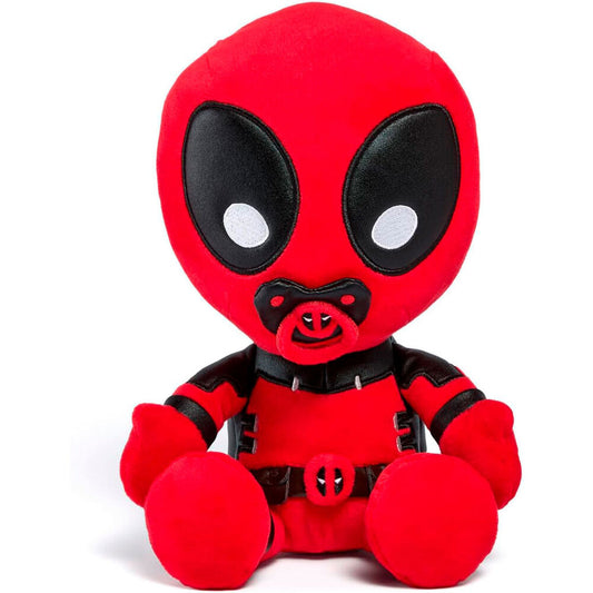 Peluche Baby Pool de Deadpool Marvel en rojo y negro - 2