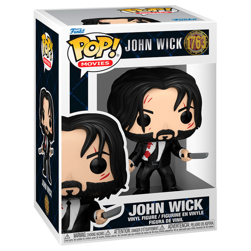 Figura Funko POP! de John Wick con dos cuchillos - 2