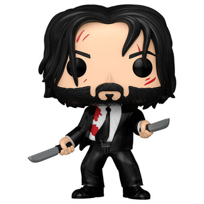 Figura Funko POP! de John Wick con dos cuchillos