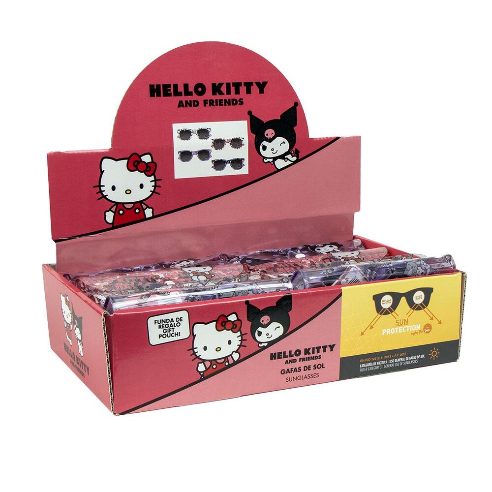 Gafas de sol Hello Kitty surtidas con monturas decoradas y lentes oscuras - 10