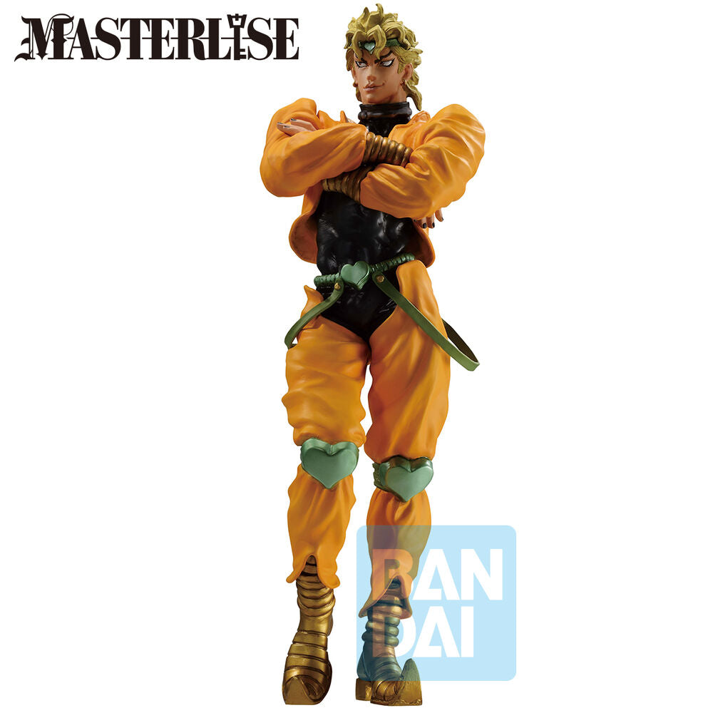 Figura Ichibansho de Dio Brando con traje naranja y brazos cruzados - 2